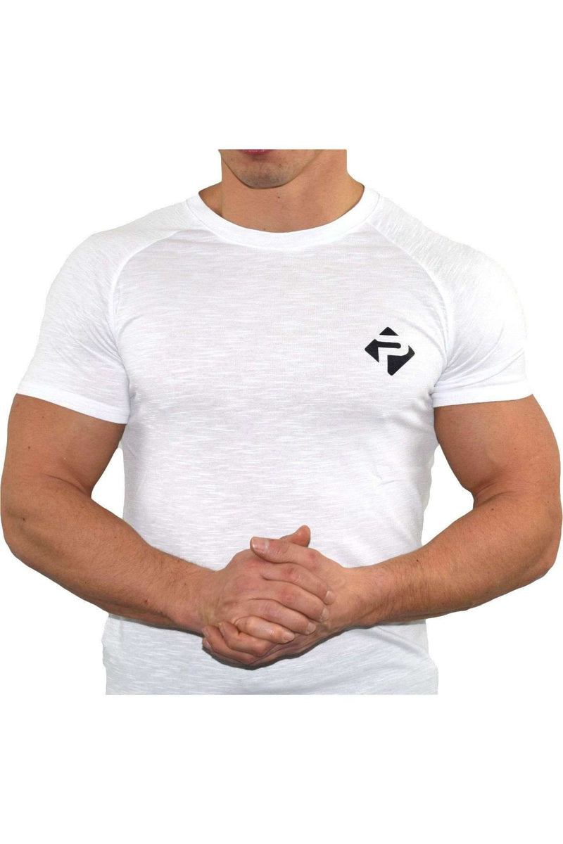 T-Shirts - Progress Icon T-Shirt (White Slub)